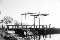 Gersloot brug over de Hooivaart 1972